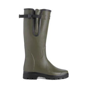 Le Chameau Women's Vierzon Jersey Lined Boot - Chameau Green 