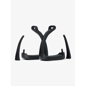 LeMieux VectorFlex Stirrup - Black in Black