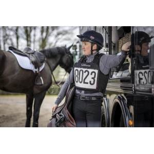 LeMieux Eventing Bib - Black in Black