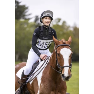 LeMieux Eventing Bib - Black in Black