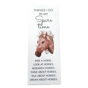 Jenkinsons Wooden Plaque: Spare Time in Unknown