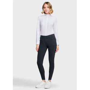 Samshield Women's Clara Floral Full Grip Breeches - Moonless Night in Moonless Night