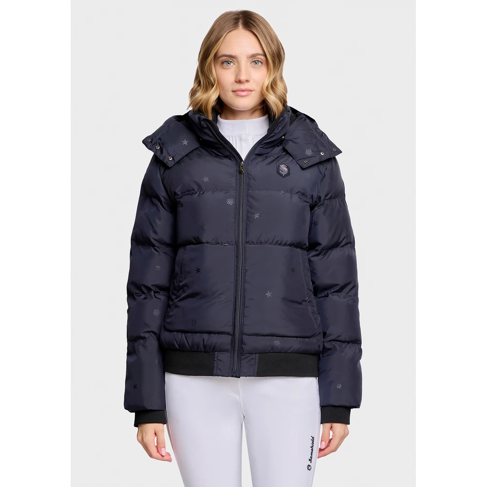 Samshield Women's Billie Emblem Edition Puffer Jacket - Navy in Navy