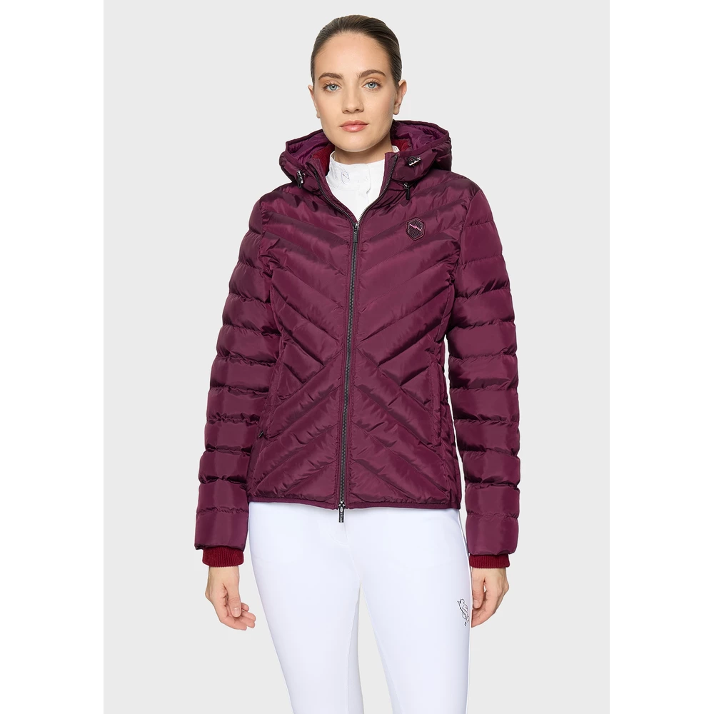 Samshield Women's Courchevel Puffer Jacket - Plum in Plum