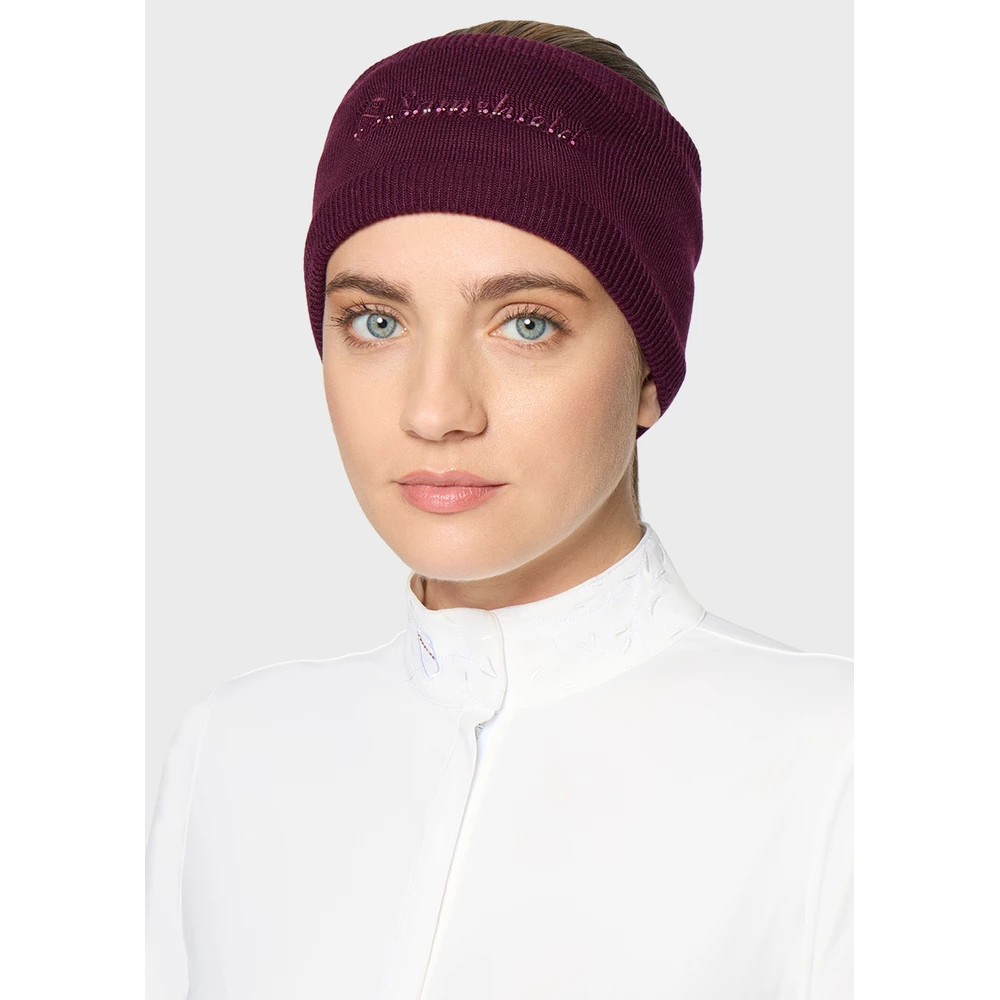 Samshield Women's Amalie Crystal Headband - Plum in Plum
