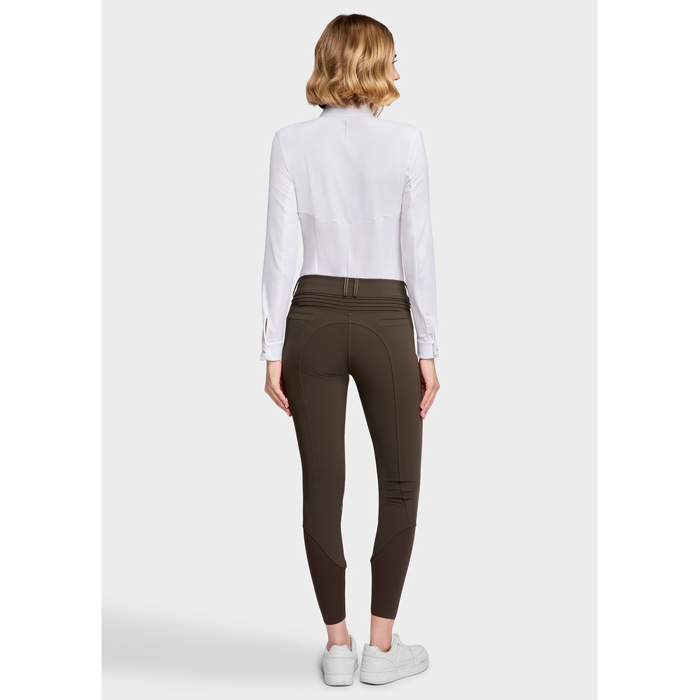 Samshield Women's Chloe 3D Knee Grip Breeches - Mocha