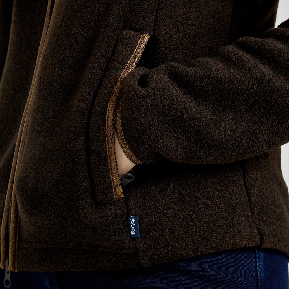Toggi Britannia Fleece Jkt - Olive Brown 