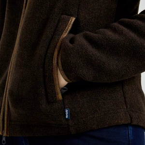 Toggi Britannia Fleece Jkt - Olive Brown in Olive Brown