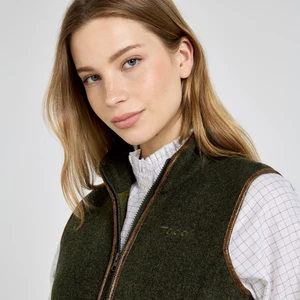 Toggi Regent Fleece Gilet - Forest Green in Forest Green