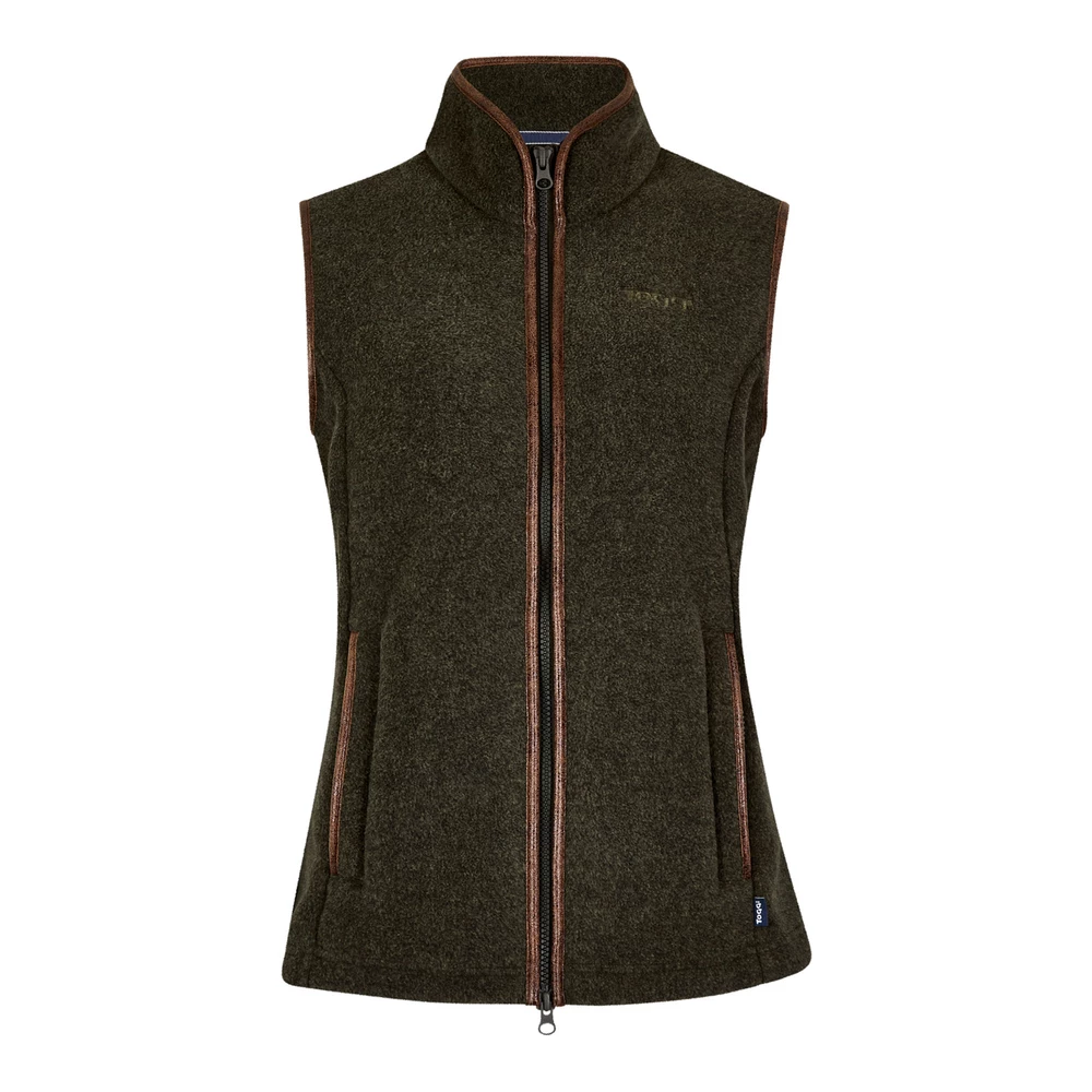 Toggi Regent Fleece Gilet - Forest Green in Forest Green