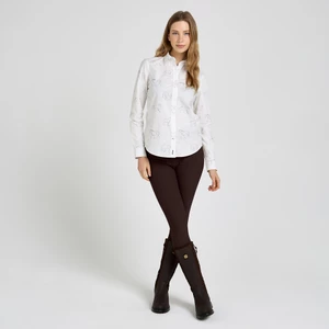 Toggi Dales Pony Shirt - Winter White/Black Coffee in Winter White/Black Coffee