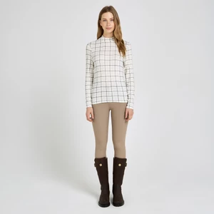 Toggi Checkley Turtle Neck - Tattersall Check in Tattersall Check