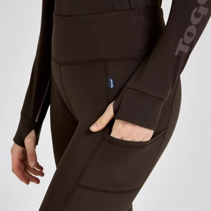 Toggi Winter Riding Tights - Black Coffee in Black Coffee