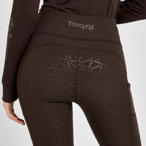 Toggi Winter Riding Tights - Black Coffee in Black Coffee