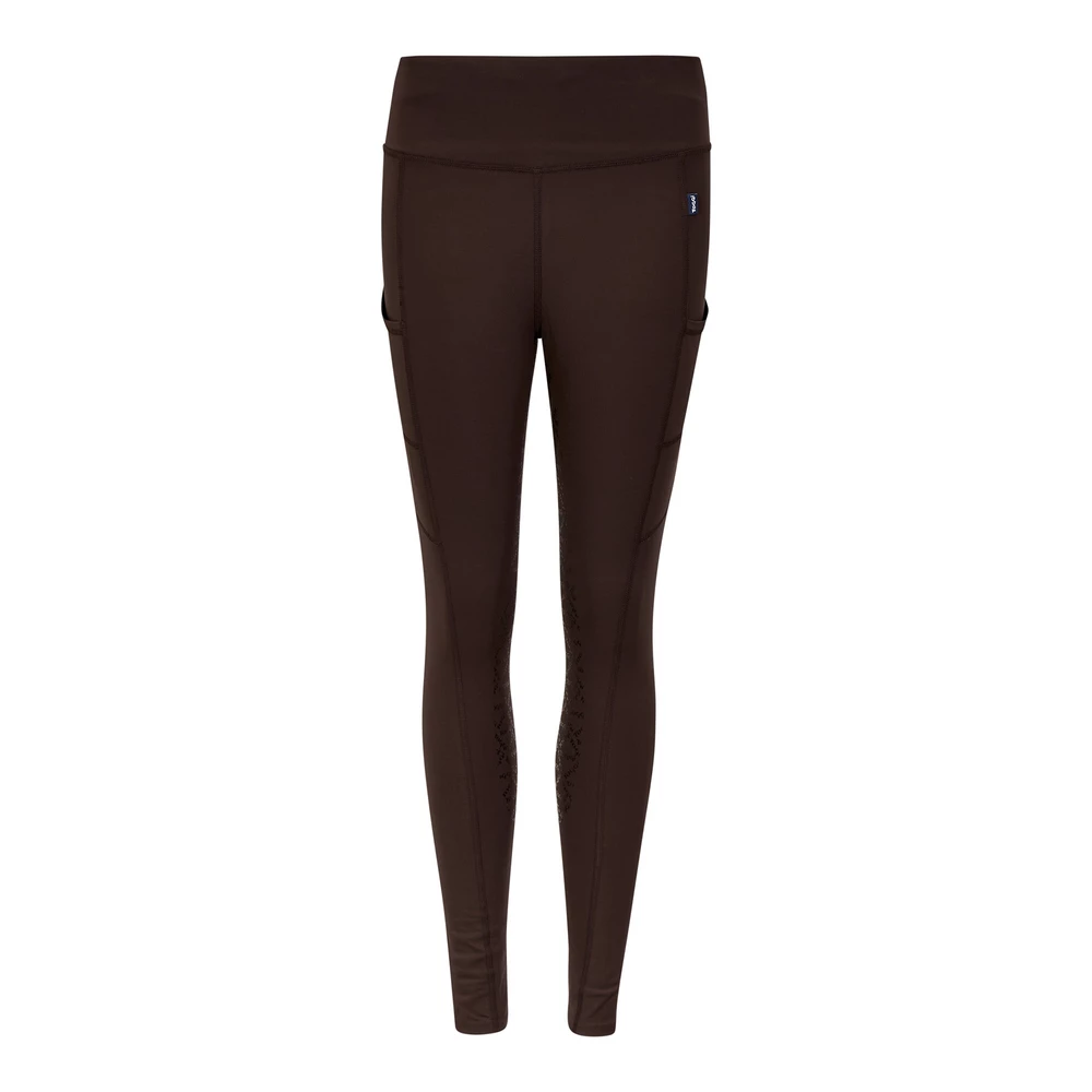 Toggi Winter Riding Tights - Black Coffee in Black Coffee