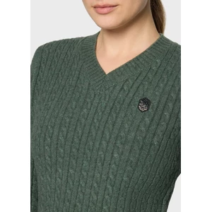 Samshield Women's Lisa Twisted Pullover - Dark Forest in Dark Forest