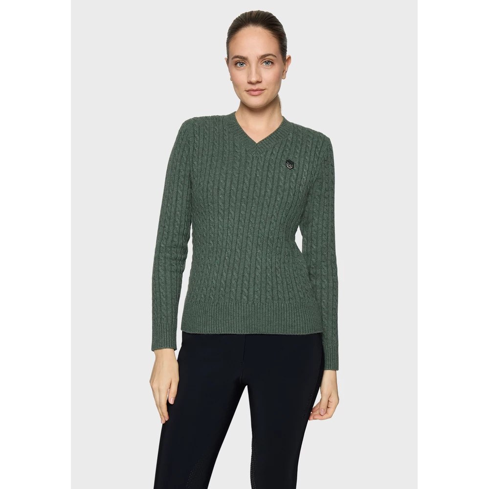 Samshield Women's Lisa Twisted Pullover - Dark Forest in Dark Forest
