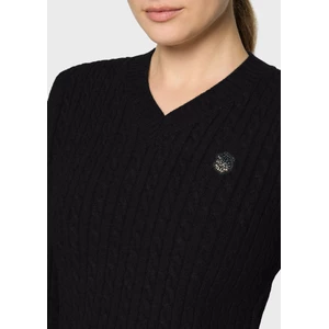 Samshield Women's Lisa Twisted Pullover - Black in Black