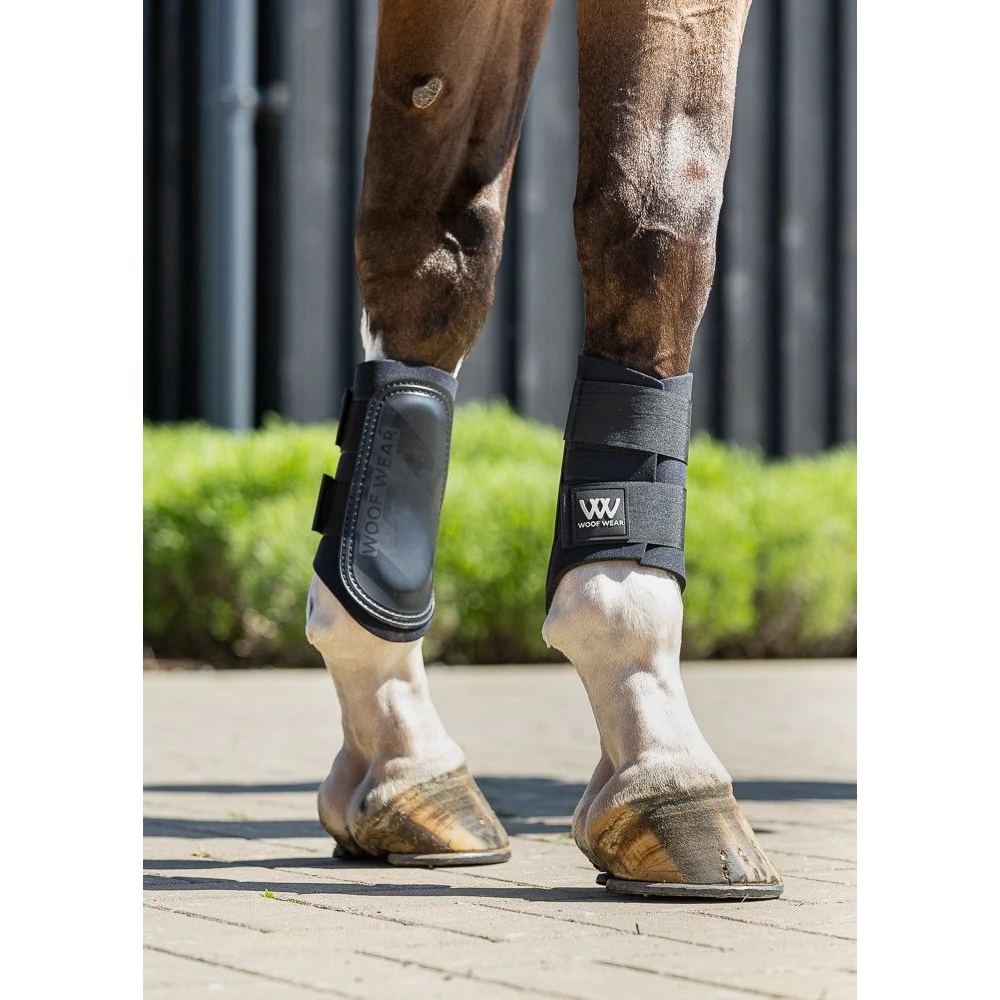 Woof Wear Club Brushing Boot - Black in Black