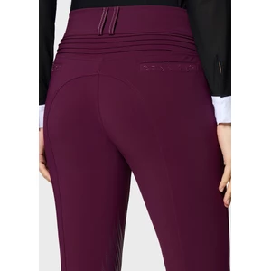 Samshield Clara Floral Full Grip Women's Breeches - Plum 