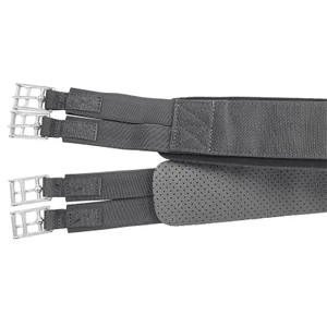 Zilco 2 Buckle Elastic Neoprene Girth - Black in Black