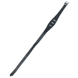 Zilco Aintree Leather Tongue Tie in Black