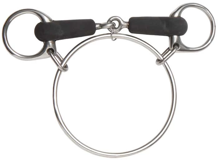 Zilco Snaffle Dexter Rubber Mouth in Unknown