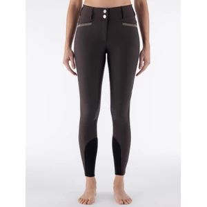 Equiline Women'S Full Grip Breeches High Waist - Coffee Bean in Coffee Bean