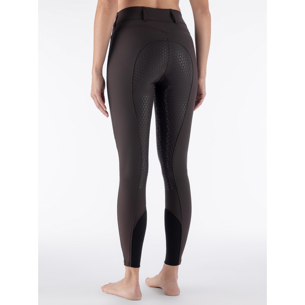 Equiline Women'S Full Grip Breeches High Waist - Coffee Bean 