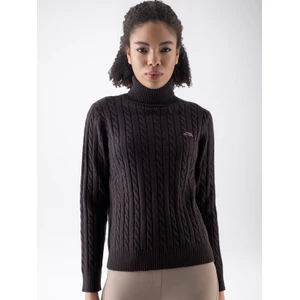 Equiline Women'S Pullover - Coffee Bean in Coffee Bean