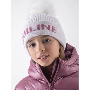 Equiline Hat W/Pon Pon - White in White