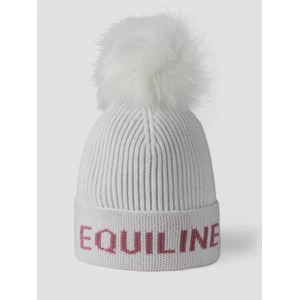 Equiline Hat W/Pon Pon - White in White