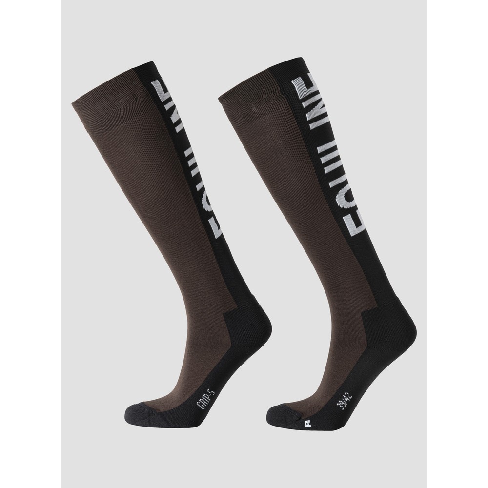 Equiline Unisex Socks - Coffee Bean
