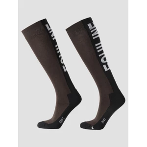 Equiline Unisex Socks - Coffee Bean in Coffee Bean