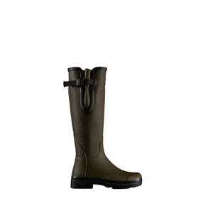 Le Chameau Women's Vierzon Jersey Lined Boot - Chameau Green 