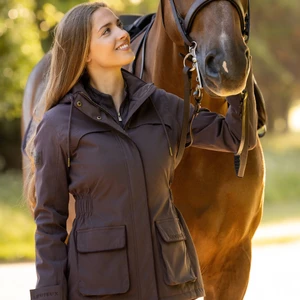 LeMieux Heritage Beatrice Waterproof Coat - Cocoa in Cocoa