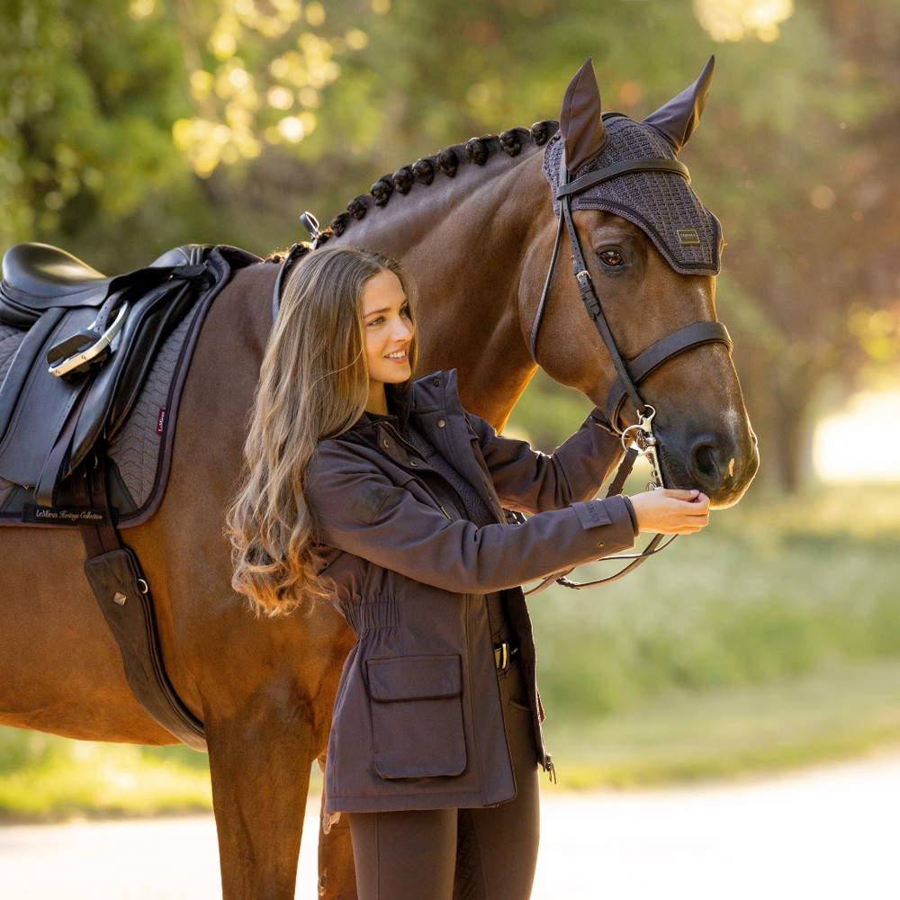 LeMieux Heritage Beatrice Waterproof Coat - Cocoa