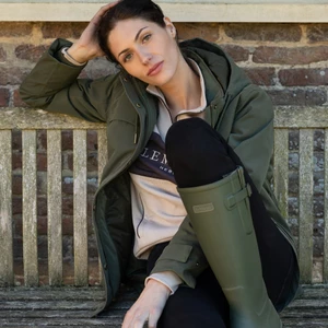 LeMieux Heritage Beatrice Waterproof Coat - Olive in Olive