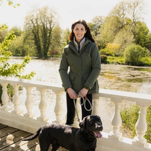 LeMieux Heritage Beatrice Waterproof Coat - Olive in Olive