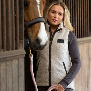 LeMieux Heritage Borg Gilet  - Stone in Stone