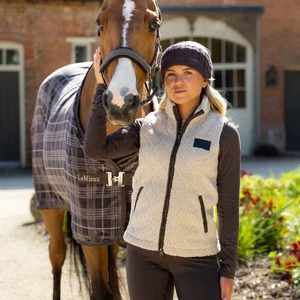 LeMieux Heritage Borg Gilet  - Stone in Stone