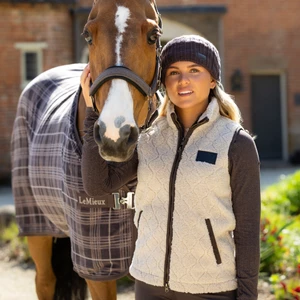LeMieux Heritage Borg Gilet  - Stone in Stone