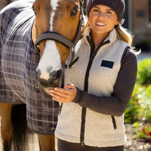 LeMieux Heritage Borg Gilet  - Stone in Stone