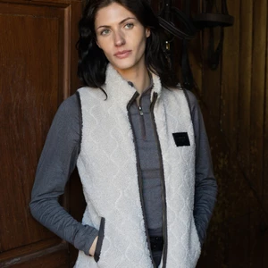 LeMieux Heritage Borg Gilet  - Stone in Stone