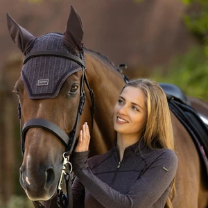 LeMieux Heritage Fly Hood  - Cocoa 