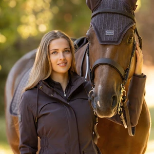 LeMieux Heritage Fly Hood - Cocoa in Cocoa