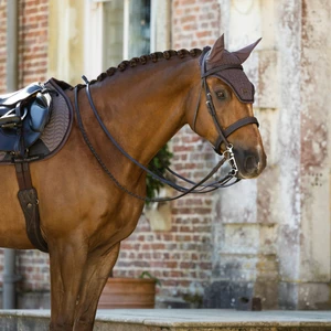 LeMieux Heritage Fly Hood - Cocoa in Cocoa