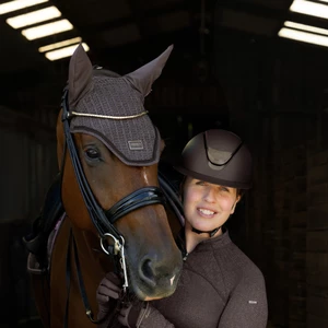 LeMieux Heritage Fly Hood - Cocoa in Cocoa