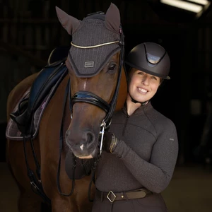 LeMieux Heritage Fly Hood - Cocoa in Cocoa