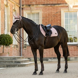 LeMieux Heritage Herringbone Jump Square  - Wild Rose 